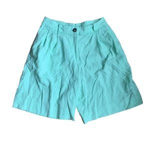 Light Green High Waisted Shorts from weekday
